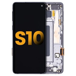 Samsung S10 Original Refurbished Screen - Black
